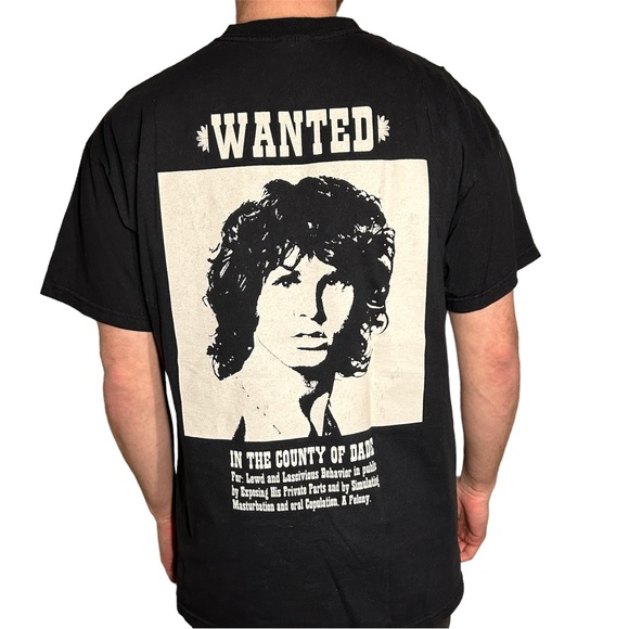 Rare Bootleg Jim Morrison T-Shirt XL - Picture 2 of 7